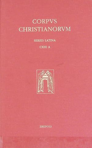 Bild des Verkufers fr Versus. (Corpus Christianorum) Corpus Christianorum; Series Latina, Bd. 113a zum Verkauf von Antiquariat Bookfarm