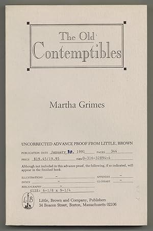 Bild des Verkufers fr The Old Contemptibles zum Verkauf von Between the Covers-Rare Books, Inc. ABAA