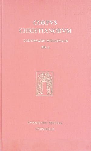 Bild des Verkufers fr Opera poetica I. (Corpus Christianorum) Corpus Christianorum, Continuatio Mediaeualis, Bd. 19a zum Verkauf von Antiquariat Bookfarm