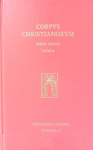 Seller image for Expositio psalmorum 100-150; Liber sententiarum. (Corpus Christianorum) Corpus Christianorum; Series Latina, Bd. 68a for sale by Antiquariat Bookfarm