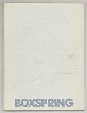 Imagen del vendedor de Boxspring Number 3 - Fall 1975 a la venta por Between the Covers-Rare Books, Inc. ABAA