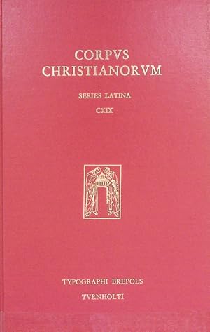 Bild des Verkufers fr Opera exegetica. 2. In primam partem Samuhelis libri IIII. In Regum librum XXX quaestiones. (Corpus Christianorum) Corpus Christianorum; Series Latina, Bd. 119 zum Verkauf von Antiquariat Bookfarm