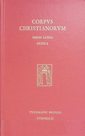 Bild des Verkufers fr Opera didascalica. 1. De orthographia.; De arte metrica et de schematibus et tropis.; De natura rerum. (Corpus Christianorum) Corpus Christianorum; Series Latina, Bd. 123a zum Verkauf von Antiquariat Bookfarm