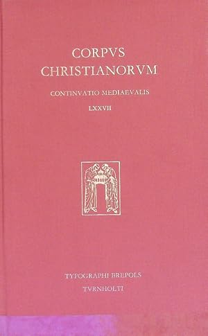 Immagine del venditore per Opera latina. Supplementum Lullianum I. Breviculum seu electorium parvum Thomae Migerii (Le Mysier). (Corpus Christianorum) Corpus Christianorum, Continuatio Mediaeualis, Bd. 77 venduto da Antiquariat Bookfarm