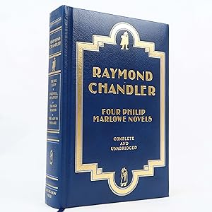 Bild des Verkufers fr Raymond Chandler Four Philip Marlow Novels Complete and Unabridged Deluxe HC zum Verkauf von Neutral Balloon Books