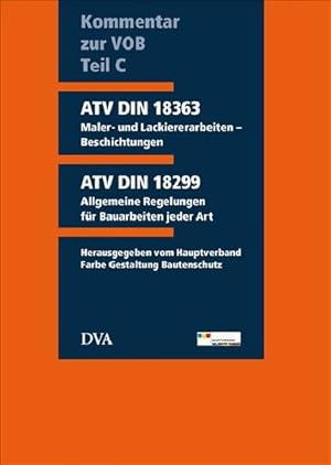 Imagen del vendedor de Kommentar zur VOB Teil C (ATV) DIN 18363 Maler- und Lackiererarbeiten - Beschichtungen a la venta por Studibuch