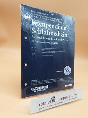 Immagine del venditore per Kompendium Schlafmedizin fr Ausbildung, Klinik und Praxis: 25. Ergnzungslieferung, Juni 2016 venduto da Roland Antiquariat UG haftungsbeschrnkt