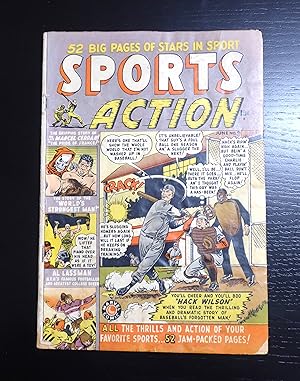Image du vendeur pour Sports Action Comic #3, June 1950 - Hack Wilson mis en vente par Bradley Ross Books