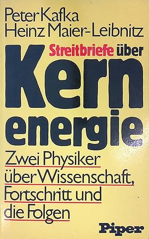 Imagen del vendedor de Streitbriefe ber Kernenergie a la venta por books4less (Versandantiquariat Petra Gros GmbH & Co. KG)