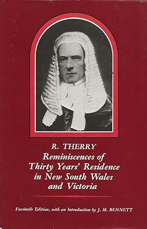 Image du vendeur pour Reminiscences of Thirty Years' Residence in New South Wales and Victoria mis en vente par Badger Books