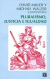 Imagen del vendedor de Pluralismo, justicia e igualdad a la venta por AG Library