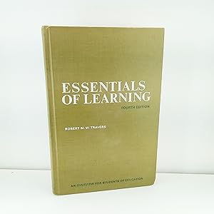 Seller image for Essentials of learning for sale by Cat On The Shelf