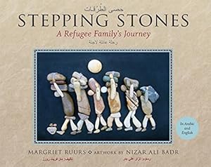 Bild des Verkufers fr Stepping Stones / حص اطرات: A Refugee Family's Journey / . اجئة zum Verkauf von WeBuyBooks