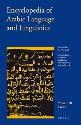 Imagen del vendedor de Encyclopedia of Arabic Language and Linguistics, Volume 3 a la venta por moluna