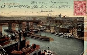 Ansichtskarte / Postkarte Newcastle upon Tyne Northumberland England, Panorama