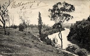 Ansichtskarte / Postkarte Melbourne Australien, Yarra River, Hawthorn
