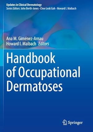 Bild des Verkufers fr Handbook of Occupational Dermatoses zum Verkauf von AHA-BUCH GmbH