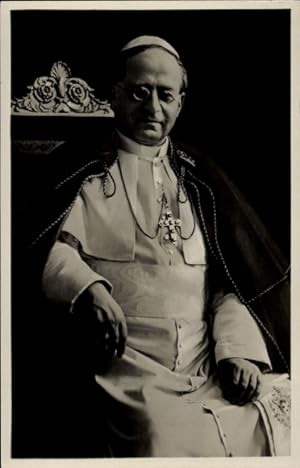 Ansichtskarte / Postkarte Papst Pius XI., Portrait