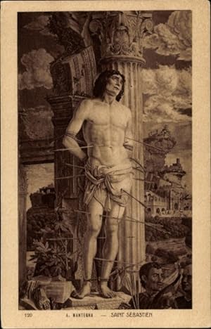 Künstler Ansichtskarte / Postkarte Mantegna, A., Saint Sebastien