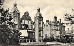 Seller image for Ansichtskarte / Postkarte Lincoln Lincolnshire England, County Hospital for sale by akpool GmbH