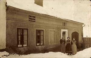 Foto Ansichtskarte / Postkarte Damen-Schneiderei, Geschäft, Frauen, Mitarbeiterinnen