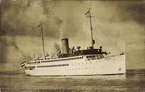 Foto Ansichtskarte / Postkarte Motorschnellschiff Preußen, Jahr 1928