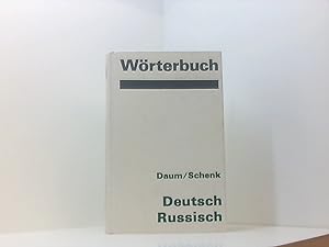 Bild des Verkufers fr Wrterbuch Russisch   Deutsch zum Verkauf von Book Broker