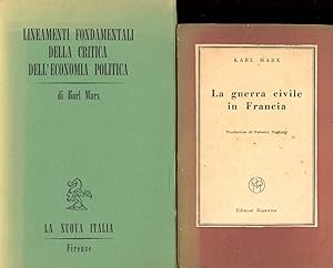 Lineamenti fondamentali della critica dell'economia politica 1857-1858. Volume primo