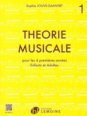 Image du vendeur pour Th?orie musicale volume 1 - Sophie Jouve-Ganvert mis en vente par Book Hmisphres