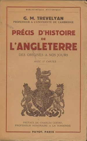 Pr?cis d'histoire de l'Angleterre - G.M. Trevelyan