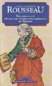 Image du vendeur pour Du contrat social / Discours sur l'origine et les fondements de l'in?galit? - Jean-Jacques Rousseau mis en vente par Book Hmisphres