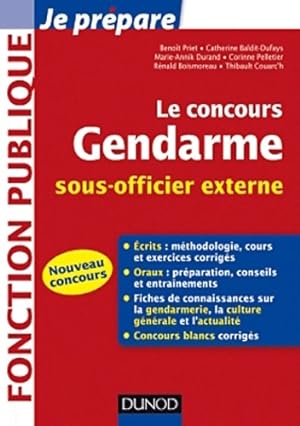 Le concours Gendarme sous-officier externe - Benoit Priet