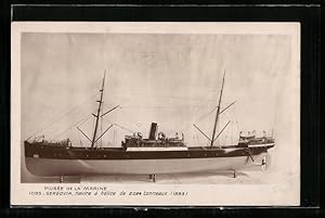 Ansichtskarte Nachbildung des Schiffes Gergovia im Marine-Museum, Modellbau