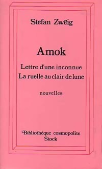 Amok - Stefan Zweig