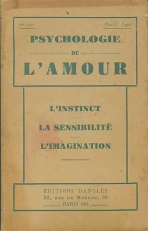 Image du vendeur pour Psychologie de l'amour - Paul-C. Jagot mis en vente par Book Hmisphres