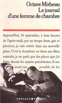 Bild des Verkufers fr Le journal d'une femme de chambre - Comte Mirbeau zum Verkauf von Book Hmisphres