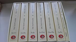 Seller image for Dictionnaire des oeuvres de tous les temps et de tous les pays. Littrature, philosophie, musique, sciences. 7 volumes dans son coffret (6 tomes + index) for sale by Librairie Sabine Leschevin