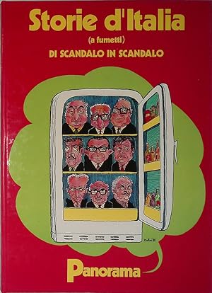 Seller image for Storie d'Italia a fumetti. Di scandolo in scandolo for sale by FolignoLibri