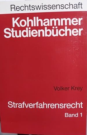 Seller image for Strafverfahrensrecht for sale by Martin Preu / Akademische Buchhandlung Woetzel