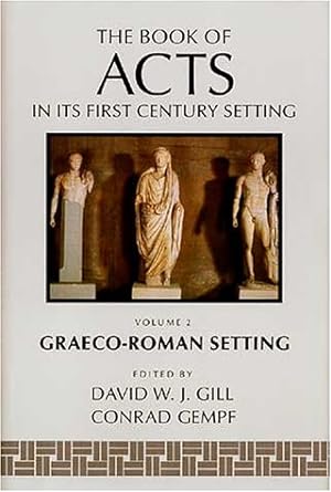 Seller image for The Book of Acts in Its First-Century Setting: The Book of Acts in Its Graeco-Roman Setting Vol 2 for sale by WeBuyBooks