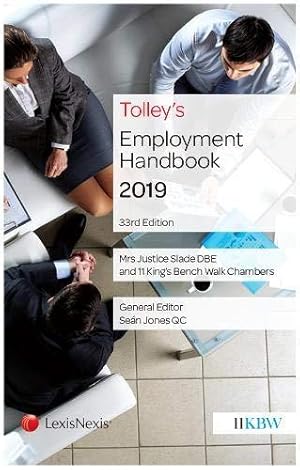 Seller image for Tolley's Employment Handbook for sale by WeBuyBooks