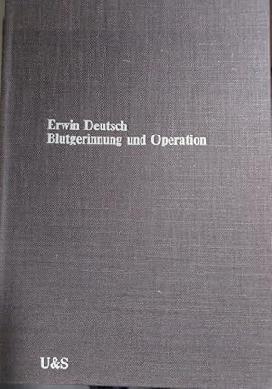 Immagine del venditore per Blutgerinnung und Operation venduto da Martin Preu / Akademische Buchhandlung Woetzel