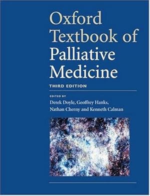 Imagen del vendedor de Oxford Textbook of Palliative Medicine a la venta por WeBuyBooks