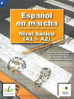 Image du vendeur pour Espanol en marcha: Cuaderno de ejercicios + CD 1+2 (Nivel basico) mis en vente par WeBuyBooks 2