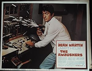 Imagen del vendedor de The Ambushers Lobby Card #8 Dean Martin, Senta Berger, Janice Rule a la venta por AcornBooksNH