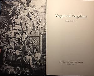 Seller image for Vergil and Vergiliana for sale by Redux Books