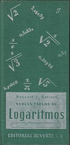 Seller image for NUEVAS TABLAS DE LOGARITMOS CON CINCO DECIMALES. Tablas numricas ? Tablas Trigonomtricas for sale by Librera Torren de Rueda