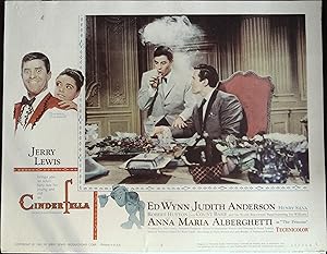 Imagen del vendedor de Cinderfella Lobby Card #5 Jerry Lewis, Norman Rockwell Art! a la venta por AcornBooksNH