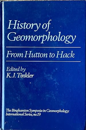 History of geomorphology from Hutton to Hack