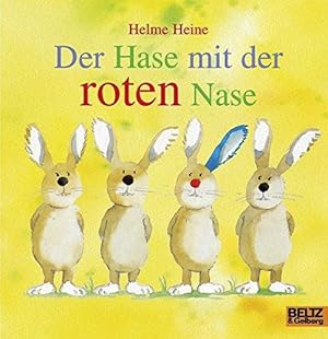 Bild des Verkufers fr Der Hase mit der roten Nase: Vierfarbiges Papp-Bilderbuch zum Verkauf von WeBuyBooks